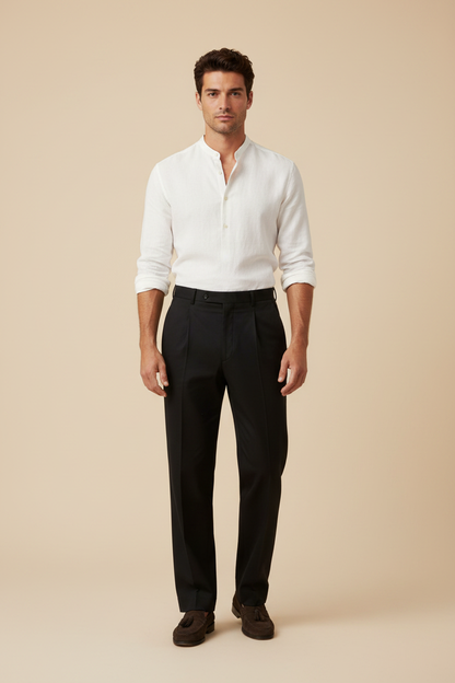 Black Trousers Front