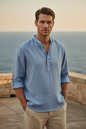Henley Light Blue
