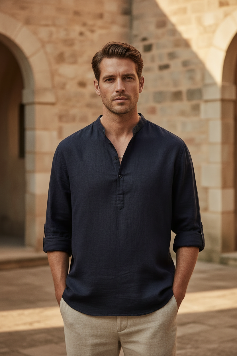 Henley Navy